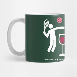 Game. Set. Drink! (white) Mug